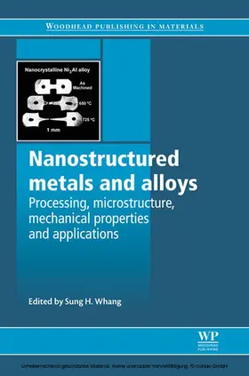 Whang |  Nanostructured Metals and Alloys | eBook | Sack Fachmedien