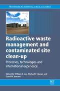 Lee / Jantzen |  Radioactive Waste Management and Contaminated Site Clean-Up | Buch |  Sack Fachmedien