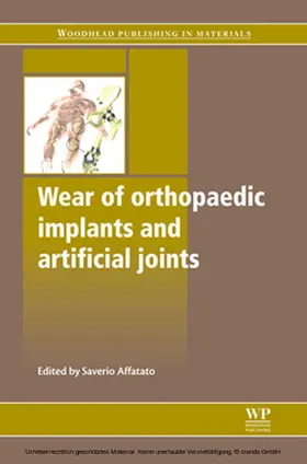 Affatato | Wear of Orthopaedic Implants and Artificial Joints | E-Book | www.sack.de