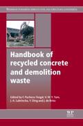 Pacheco-Torgal / Ding |  Handbook of Recycled Concrete and Demolition Waste | Buch |  Sack Fachmedien