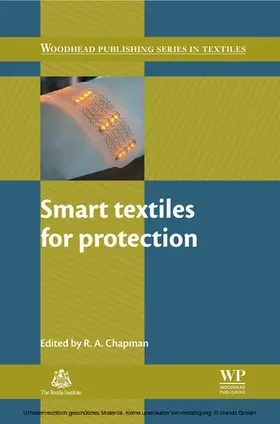 Chapman |  Smart Textiles for Protection | eBook | Sack Fachmedien