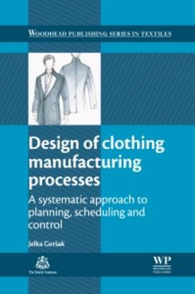 Gersak | Design of Clothing Manufacturing Processes | Buch | 978-0-85709-778-1 | sack.de