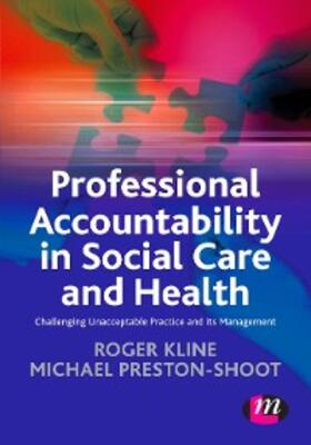 Kline / Preston-Shoot |  Professional Accountability in Social Care and Health | eBook | Sack Fachmedien