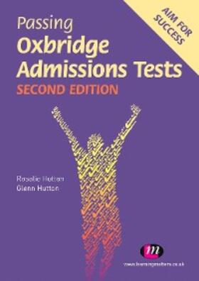 Hutton |  Passing Oxbridge Admissions Tests | eBook | Sack Fachmedien
