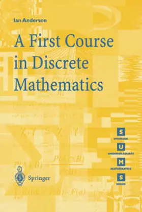 Anderson |  A First Course in Discrete Mathematics | eBook | Sack Fachmedien