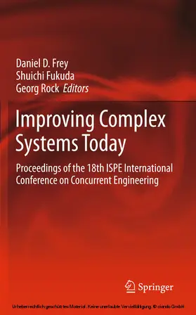 Frey / Fukuda / Rock | Improving Complex Systems Today | E-Book | sack.de