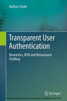 Clarke | Transparent User Authentication | E-Book | www.sack.de