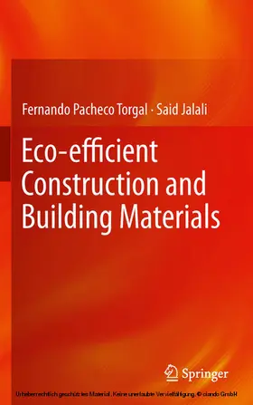 Pacheco Torgal / Jalali |  Eco-efficient Construction and Building Materials | eBook | Sack Fachmedien