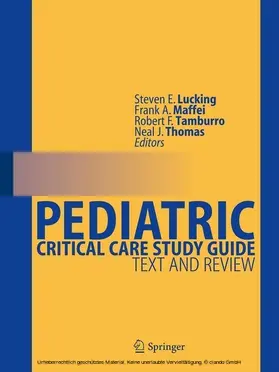 Lucking / Maffei / Tamburro |  Pediatric Critical Care Study Guide | eBook | Sack Fachmedien