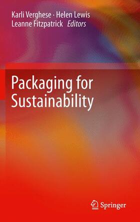 Verghese / Lewis / Fitzpatrick | Packaging for Sustainability | Buch | sack.de