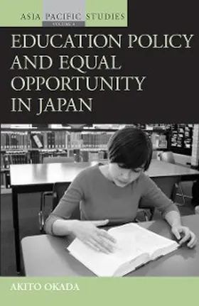 Okada | Education Policy and Equal Opportunity in Japan | E-Book | www.sack.de