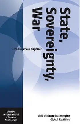 Kapferer |  State, Sovereignty, War | eBook | Sack Fachmedien