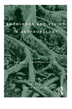 Josephides | Knowledge and Ethics in Anthropology | Buch | 978-0-85785-544-2 | www.sack.de