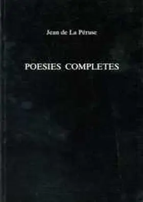 Peruse / Coleman |  Poésies Complètes | Buch |  Sack Fachmedien