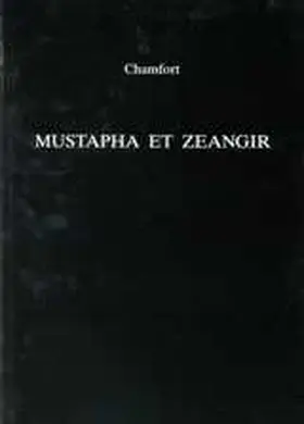Chamfort / Davies |  Mustapha Et Zeangir | Buch |  Sack Fachmedien