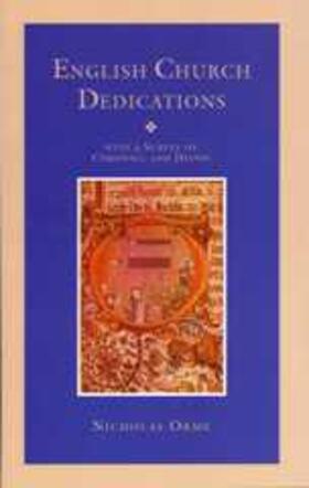 Orme |  English Church Dedications | Buch |  Sack Fachmedien