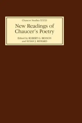 Brewer / Benson / Ridyard |  New Readings of Chaucer's Poetry | Buch |  Sack Fachmedien