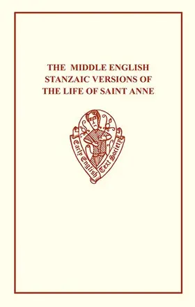 Parker |  MIDDLE ENG VER ST ANNE EETSO | Buch |  Sack Fachmedien