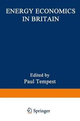 Tempest |  Energy Economics in Britain | Buch |  Sack Fachmedien