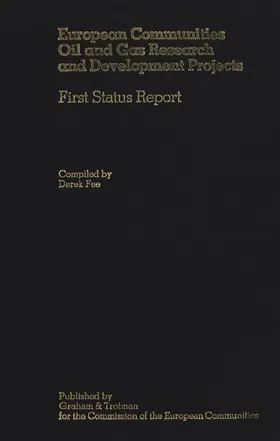  European Communities Oil and Gas Research and Development Projects | Buch |  Sack Fachmedien