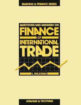  Questions and Answers on Finance of International Trade | Buch |  Sack Fachmedien