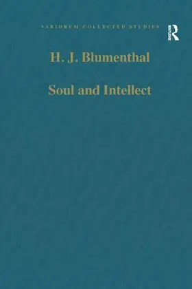 Blumenthal |  Soul and Intellect | Buch |  Sack Fachmedien