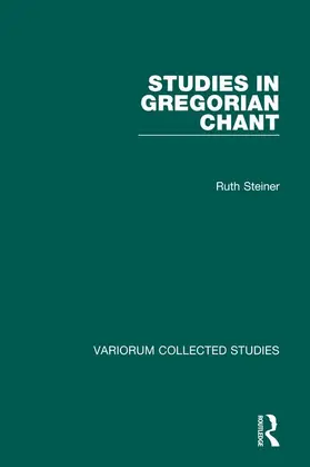 Steiner |  Studies in Gregorian Chant | Buch |  Sack Fachmedien