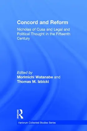 Watanabe / Izbicki |  Concord and Reform | Buch |  Sack Fachmedien