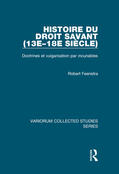 Feenstra |  Histoire du droit savant (13e-18e siècle) | Buch |  Sack Fachmedien