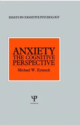 Eysenck |  Anxiety | Buch |  Sack Fachmedien