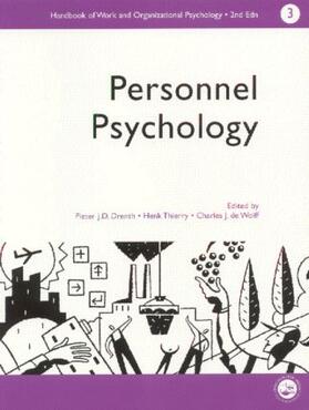 Charles,De,Wolff / Drenth / HENK | A Handbook of Work and Organizational Psychology | Buch | 978-0-86377-525-3 | sack.de