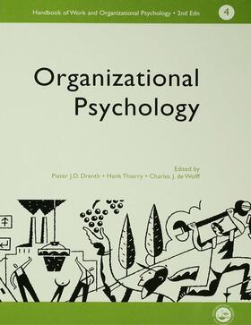 De Wolff / Charles / Drenth | A Handbook of Work and Organizational Psychology | Buch | 978-0-86377-526-0 | sack.de
