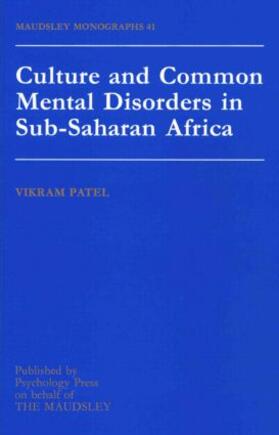 Patel | Culture And Common Mental Disorders In Sub-Saharan Africa | Buch | 978-0-86377-530-7 | sack.de