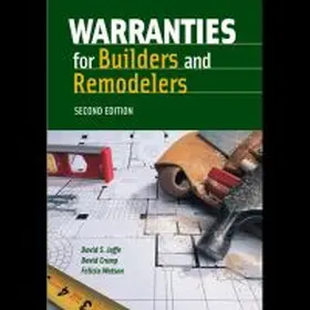 Jaffe |  Warranties for Builders & Remodelers | Buch |  Sack Fachmedien