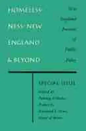 O'Malley |  Homelessness: New England and Beyond: A Special Issue of the New England Journal of Public Policy | Buch |  Sack Fachmedien
