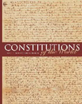 Maddex |  Constitutions of the World | Buch |  Sack Fachmedien