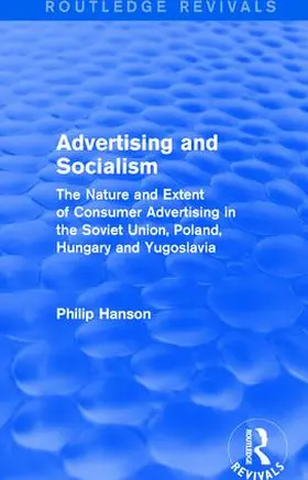 Hanson |  Advertising and socialism | Buch |  Sack Fachmedien