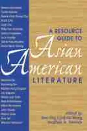 Wong / Sumida |  A Resource Guide to Asian American Literature | Buch |  Sack Fachmedien