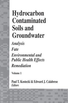 Kostecki | Hydrocarbon Contaminated Soils and Groundwater | Buch | 978-0-87371-383-2 | sack.de