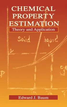 Baum |  Chemical Property Estimation | Buch |  Sack Fachmedien