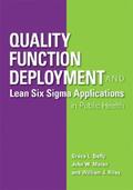 Duffy / Moran |  Quality Function Deployment and Lean Six Sigma Applications in Public Health | eBook | Sack Fachmedien