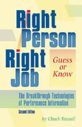 Russell |  Right Person Right Job | Buch |  Sack Fachmedien