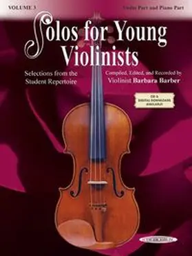 Barber |  Solos for Young Violinists - Violin Part and Piano Accompaniment, Volume 3 | Buch |  Sack Fachmedien
