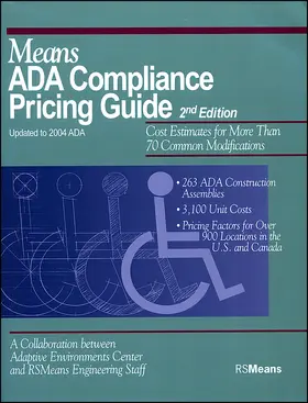RSMeans |  Means ADA Compliance Pricing Guide | Buch |  Sack Fachmedien