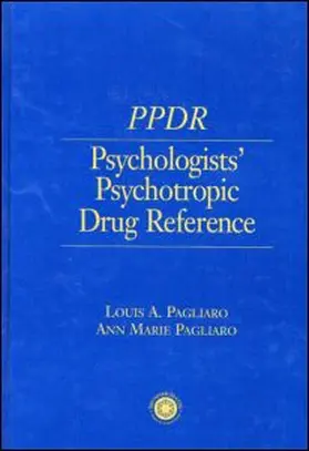 Pagliaro |  Psychologists' Psychotropic Drug Reference | Buch |  Sack Fachmedien