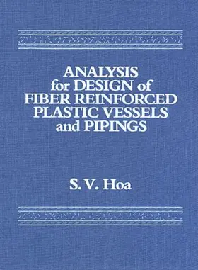 Hoa |  Analysis for Design of Fiber Reinforced Plastic Vessels | Buch |  Sack Fachmedien
