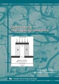 Fahrner / Schwertheim |  Semiconductor Thermoelectric Generators | Buch |  Sack Fachmedien