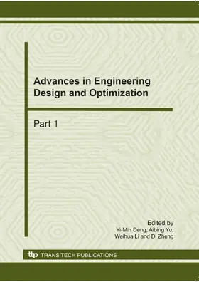 Deng / Yu / Li |  Advances in Engineering Design and Optimization | Buch |  Sack Fachmedien