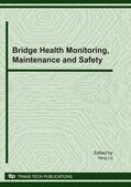Liu |  Bridge Health Monitoring, Maintenance and Safety | Buch |  Sack Fachmedien