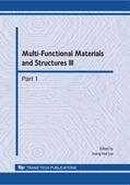 Lee |  Multi-Functional Materials and Structures III | Buch |  Sack Fachmedien
